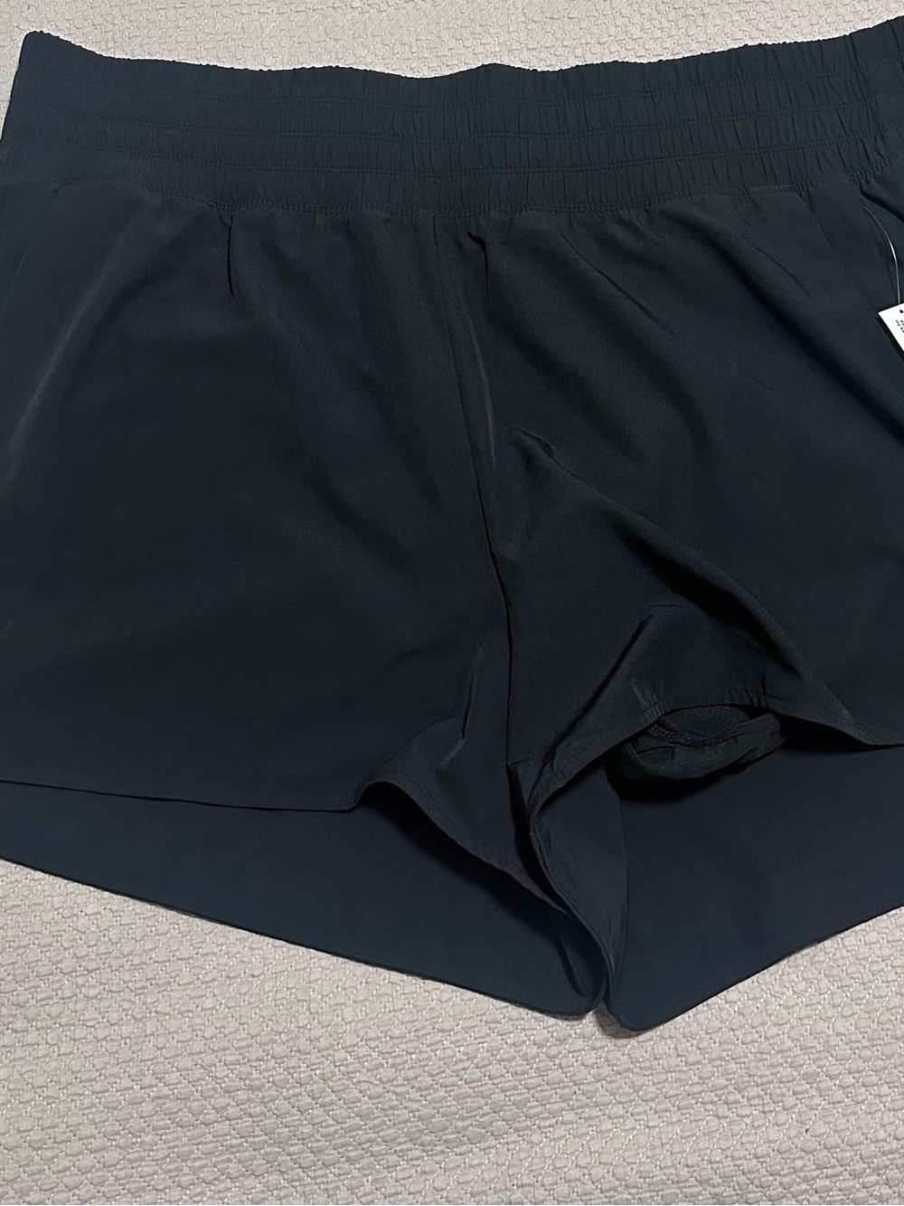 Old Navy Black Women's Athletic Shorts with Elastic Waistband